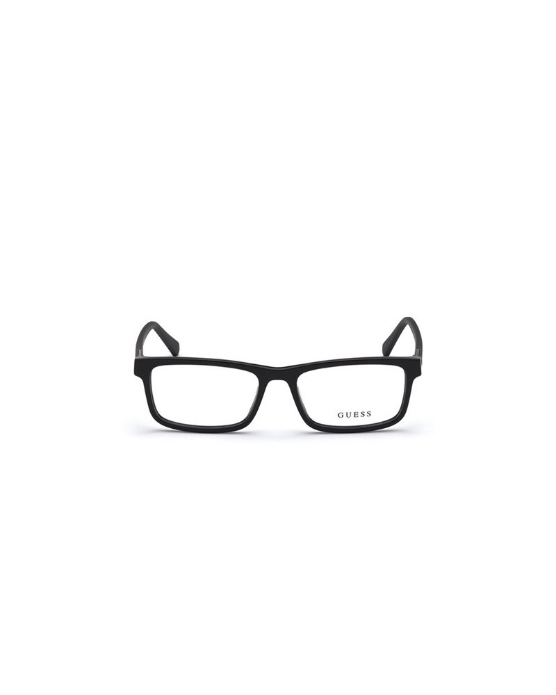 Okulary korekcyjne Guess GU 50015 56 001 Czarne Damskie Prostokątne