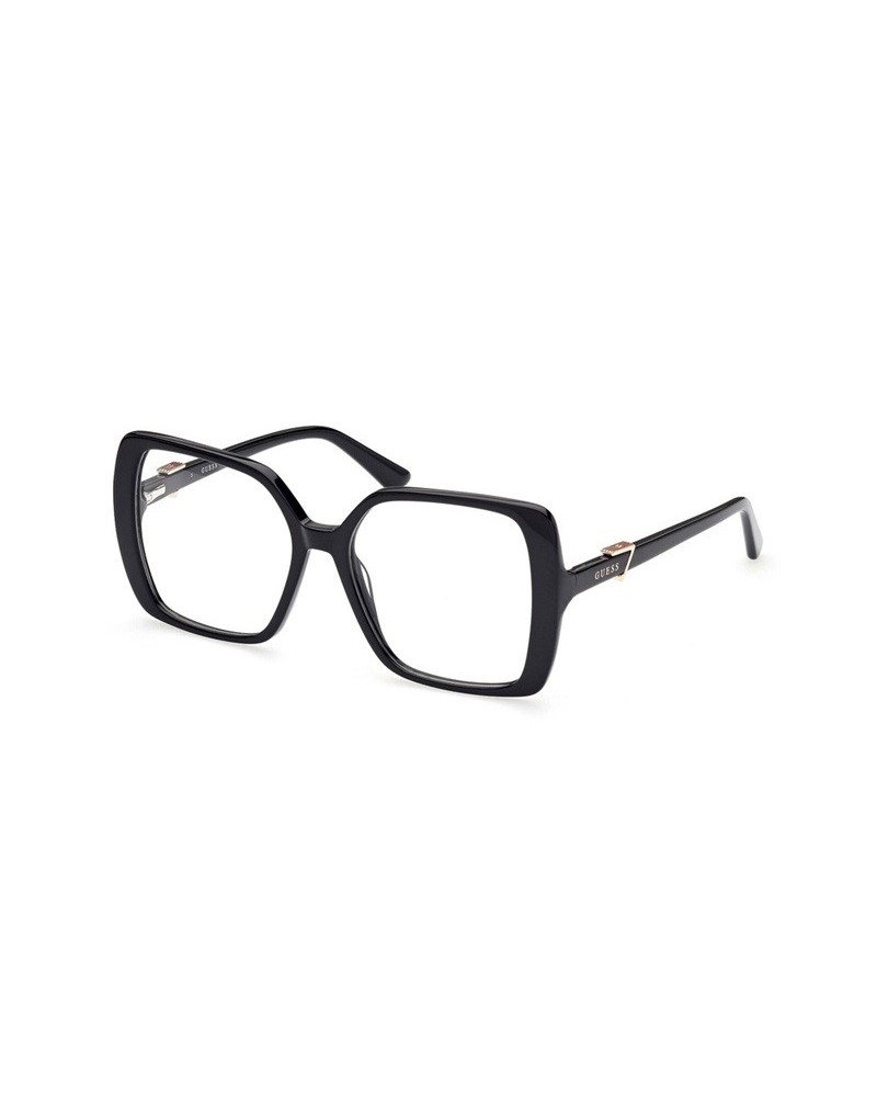 Okulary korekcyjne Guess GU 2876 54 001 Czarne Damskie Prostokątne