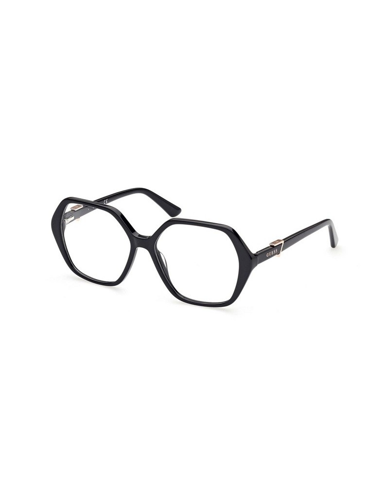 Okulary korekcyjne Guess GU 2875 55 001 Czarne Damskie Okrągłe