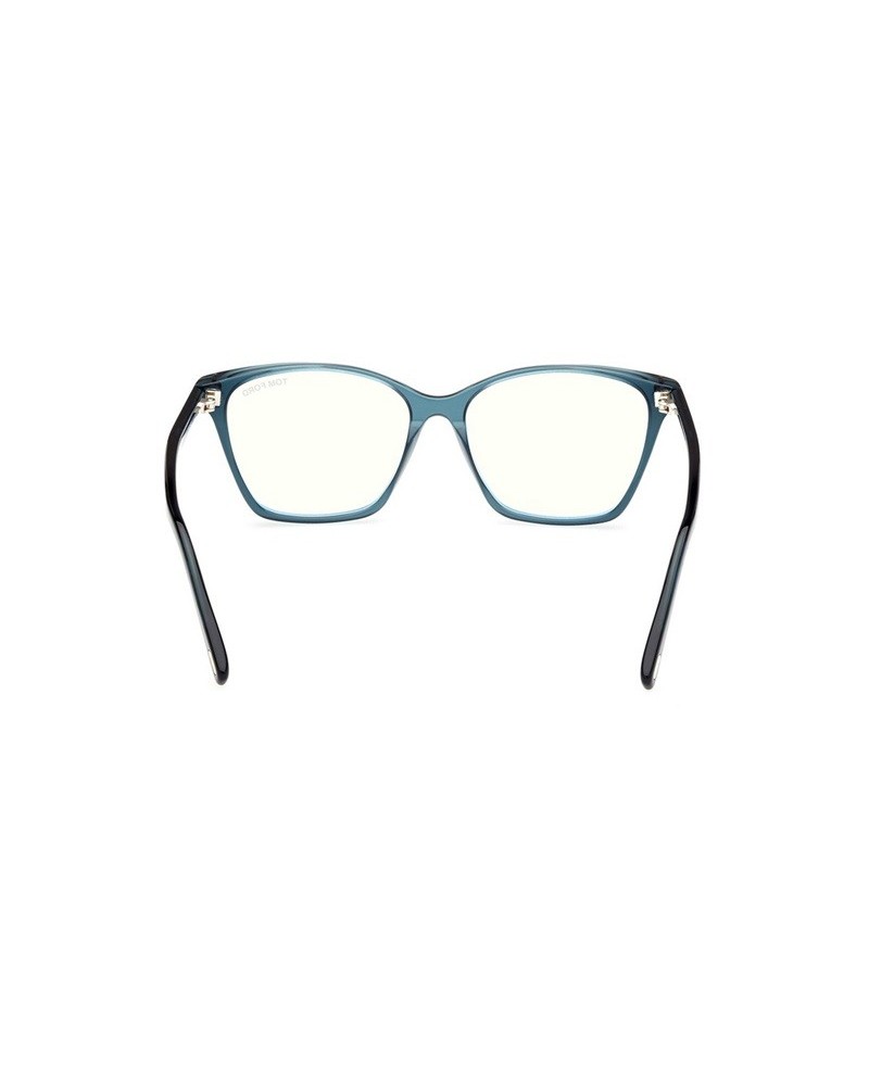 Okulary korekcyjne Tom Ford FT 5949-B 56 092 Niebieskie Damskie Kocie