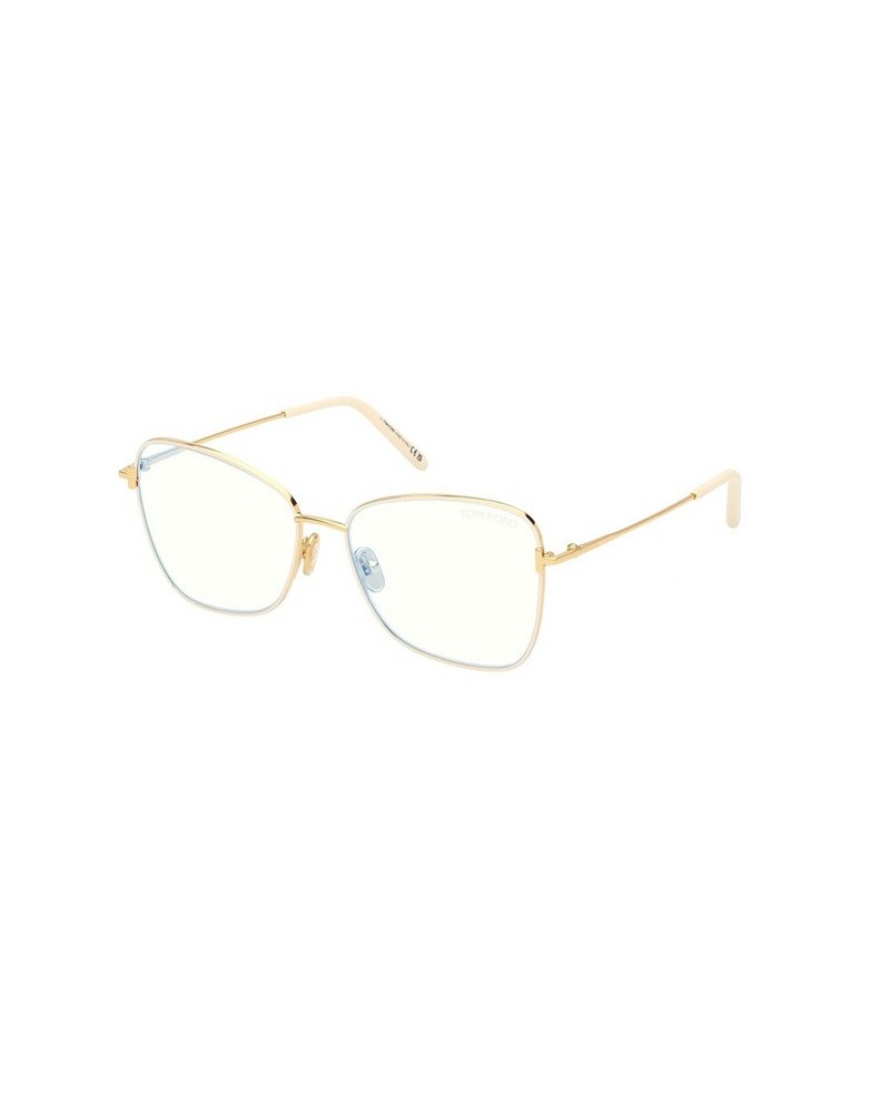 Okulary korekcyjne Tom Ford FT 5906-B 55 025 Złoty Damskie Motylki