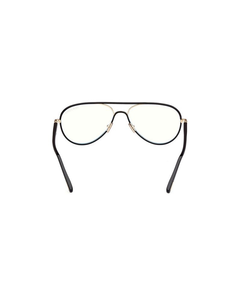 Okulary korekcyjne Tom Ford FT 5897-B 57 001 Czarne Męskie Aviator