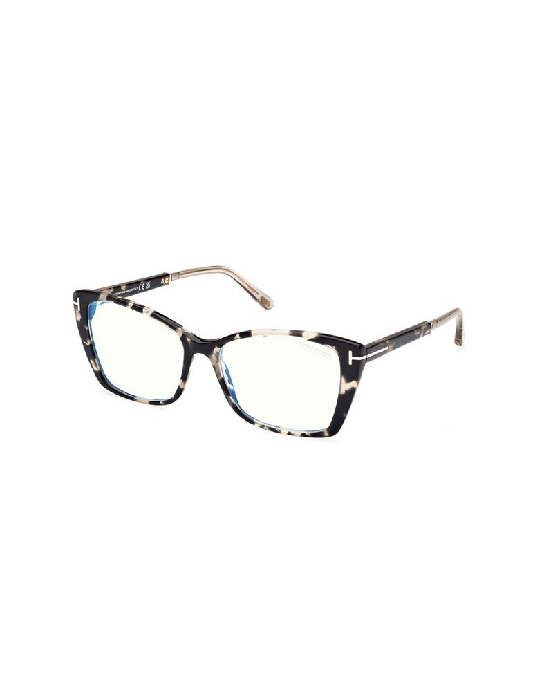 Okulary korekcyjne Tom Ford FT 5893-B 55 005 Czarne Damskie Motylki