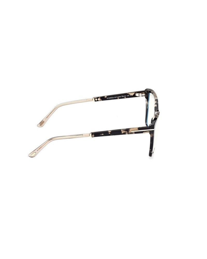 Okulary korekcyjne Tom Ford FT 5893-B 55 005 Czarne Damskie Motylki