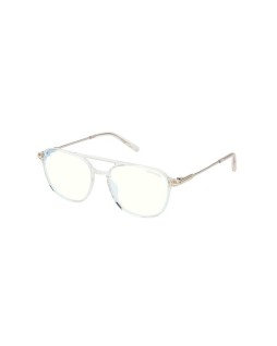 Okulary korekcyjne Tom Ford FT 5874-B 54 026 Transparentne Męskie Aviator