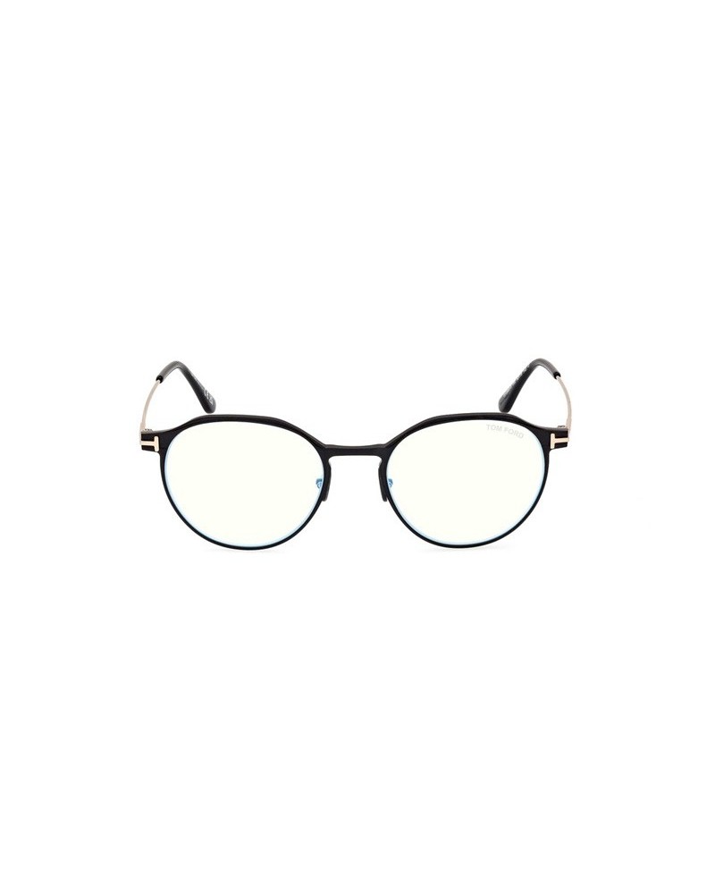 Okulary korekcyjne Tom Ford FT 5866-B 52 002 Czarne Unisex Owalne