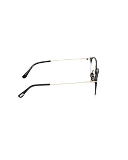 Okulary korekcyjne Tom Ford FT 5866-B 52 002 Czarne Unisex Owalne