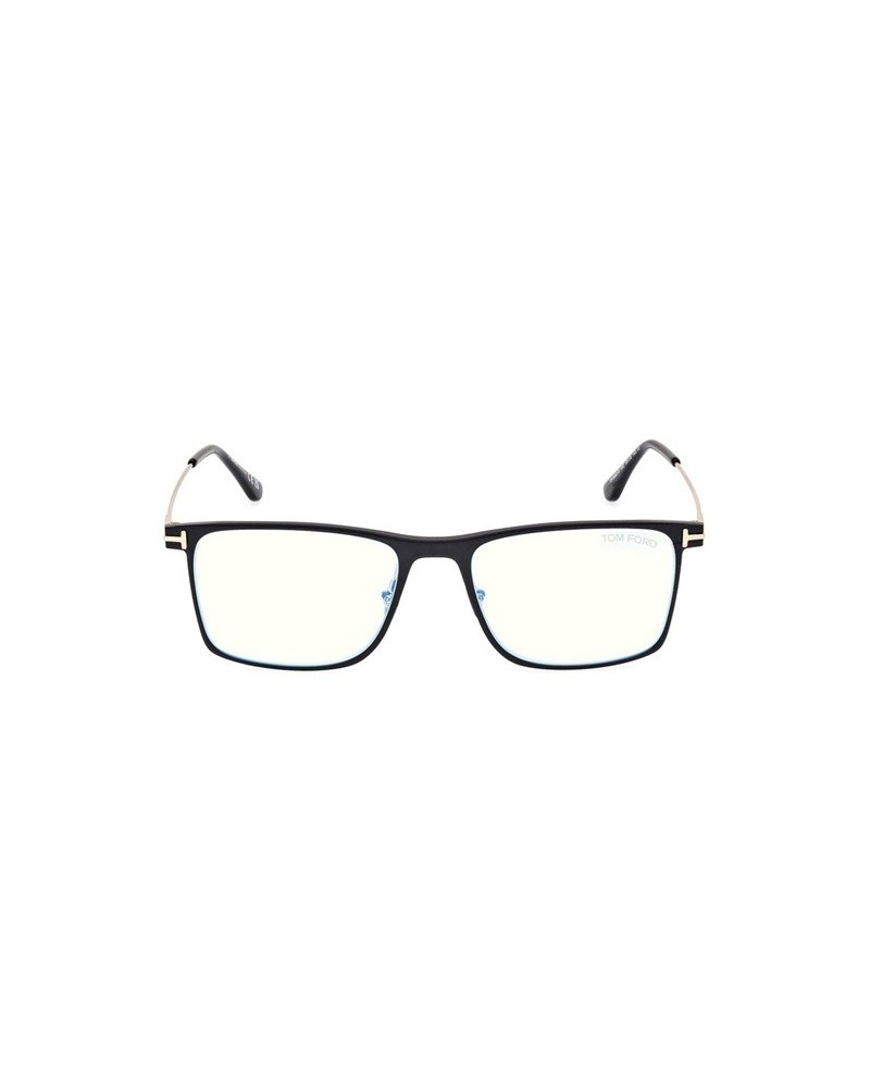 Okulary korekcyjne Tom Ford FT 5865-B 55 002 Czarne Unisex Prostokątne