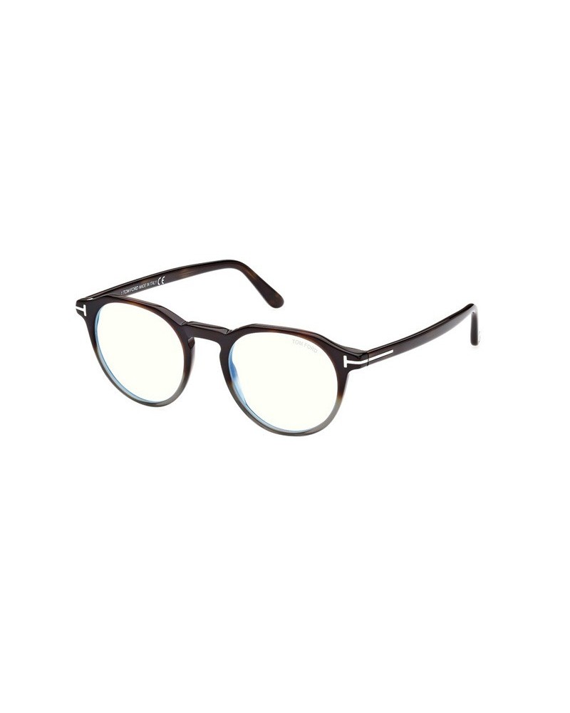 Okulary korekcyjne Tom Ford FT 5833-B 49 056 Brązowe Unisex Owalne