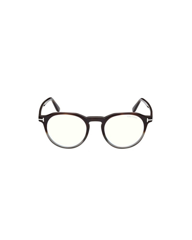 Okulary korekcyjne Tom Ford FT 5833-B 49 056 Brązowe Unisex Owalne