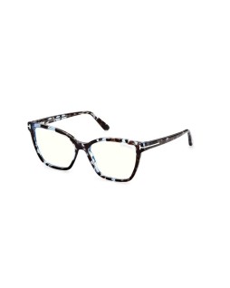 Okulary korekcyjne Tom Ford FT 5812-B 53 055 Czerwone Damskie Motylki