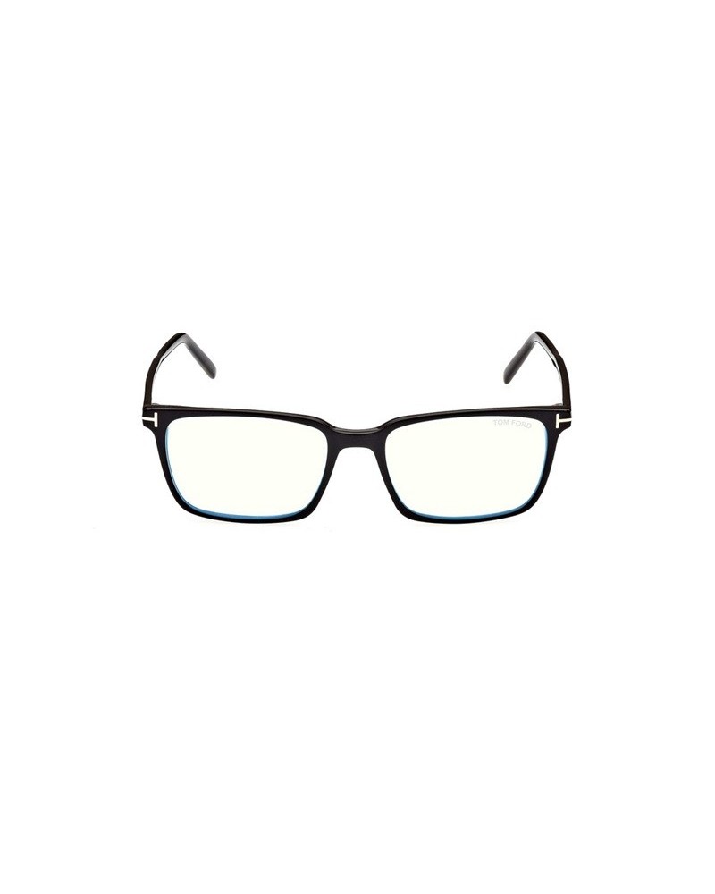 Okulary korekcyjne Tom Ford FT 5802-B 55 001 Czarne Unisex Prostokątne