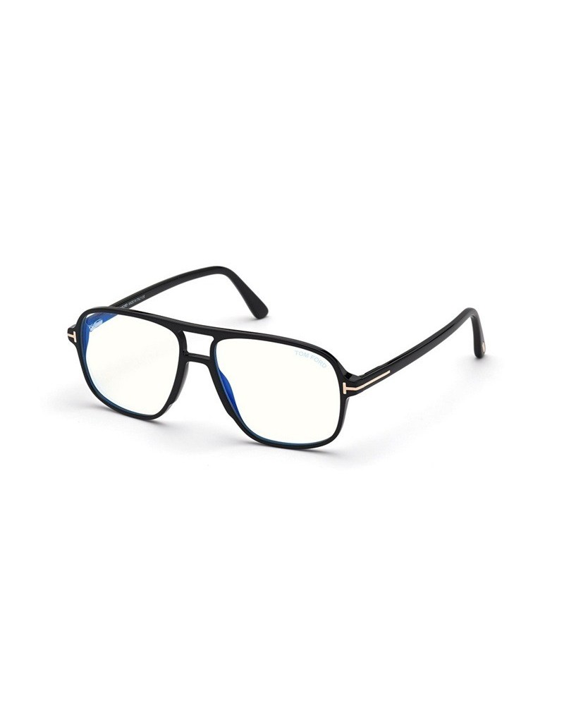 Okulary korekcyjne Tom Ford FT 5737-B 56 001 Czarne Unisex Aviator