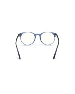 Okulary korekcyjne Tom Ford FT 5695-B 49 090 Niebieskie Unisex Owalne