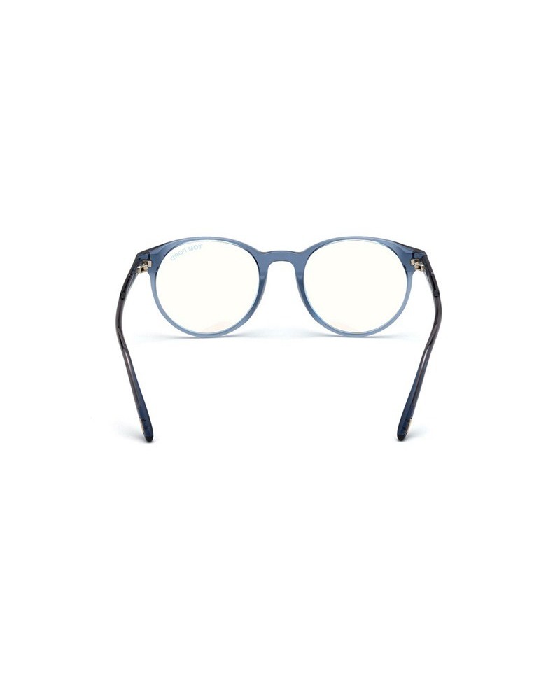 Okulary korekcyjne Tom Ford FT 5695-B 49 090 Niebieskie Unisex Owalne
