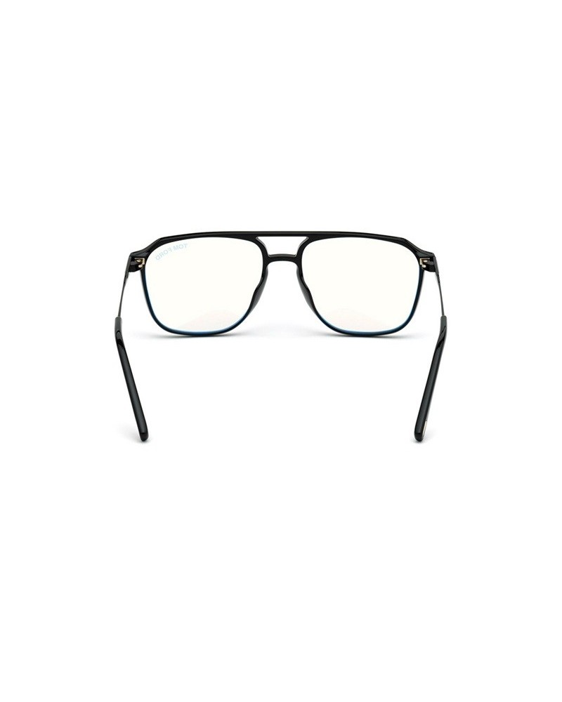 Okulary korekcyjne Tom Ford FT 5665-B 54 001 Czarne Unisex Aviator