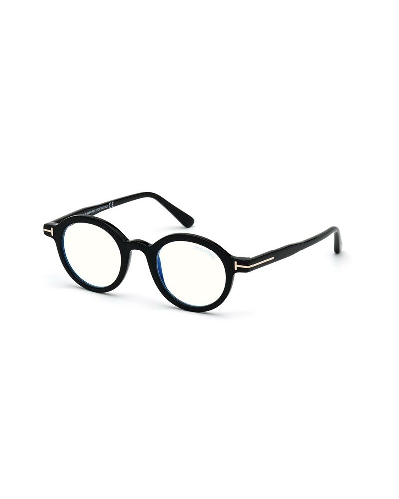 Okulary korekcyjne Tom Ford FT 5664-B 45 001 Czarne Unisex Owalne