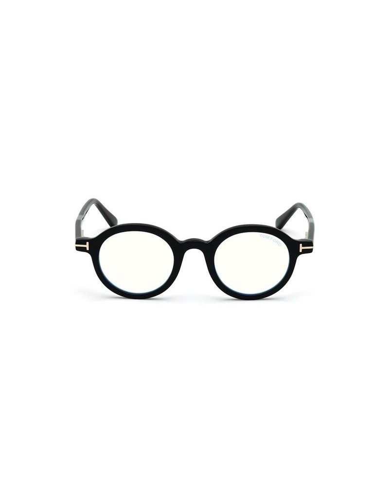 Okulary korekcyjne Tom Ford FT 5664-B 45 001 Czarne Unisex Owalne
