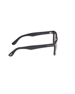 Okulary przeciwsłoneczne Tom Ford FT 1099-N 52 01D Czarne Męskie Prostokątne
