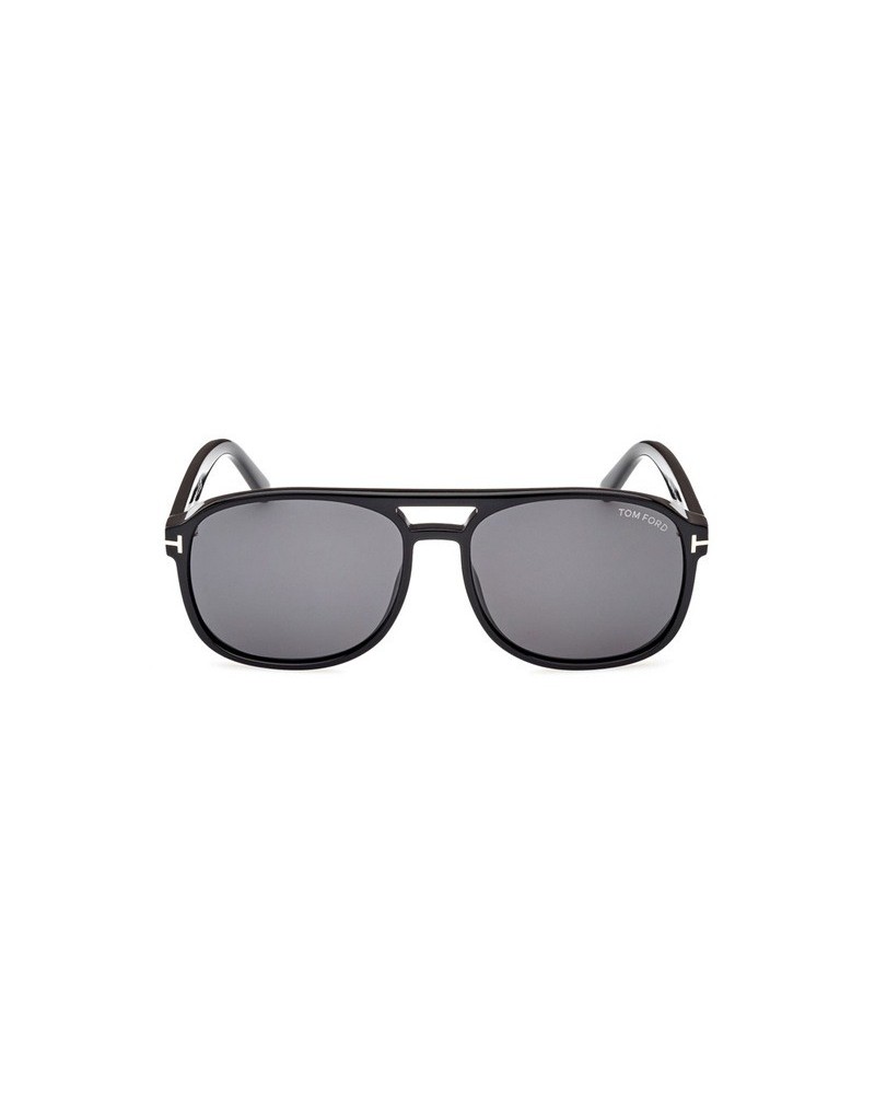 Okulary przeciwsłoneczne Tom Ford FT 1022 58 01A Czarne Męskie Aviator