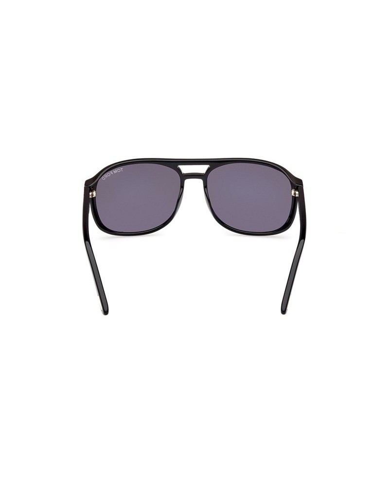 Okulary przeciwsłoneczne Tom Ford FT 1022 58 01A Czarne Męskie Aviator