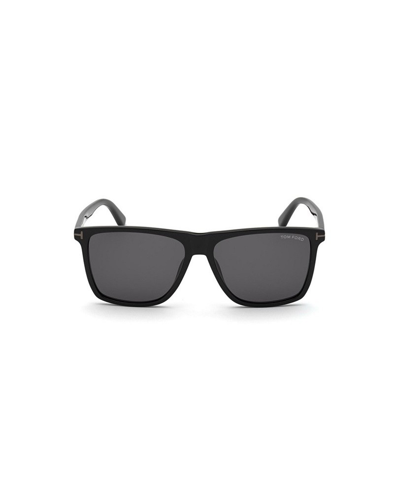 Okulary przeciwsłoneczne Tom Ford FT 0832-N 59 01A Czarne Męskie Prostokątne