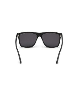Okulary przeciwsłoneczne Tom Ford FT 0832-N 59 01A Czarne Męskie Prostokątne