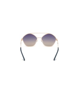 Okulary przeciwsłoneczne Guess GU 7644 59 28W Złoty Damskie Okrągłe