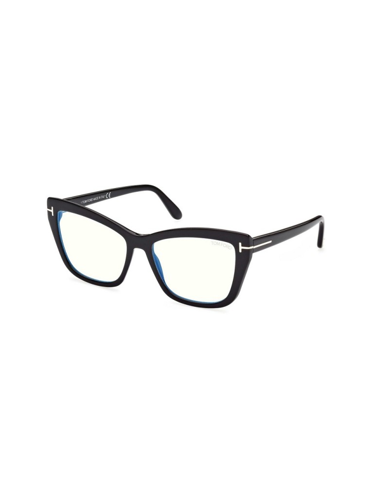 Okulary korekcyjne Tom Ford FT 5826-B 55 001 Czarne Damskie Kocie