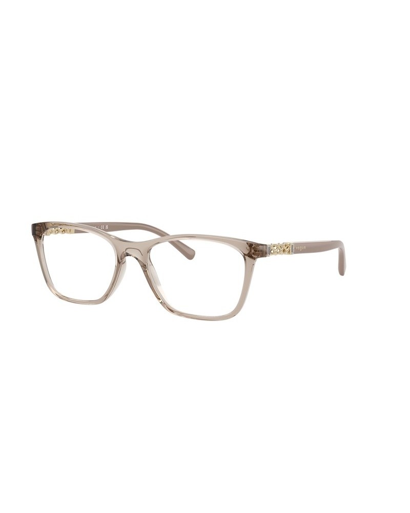 Okulary korekcyjne Vogue VO 5632B 53 2990 Transparentne Damskie Prostokątne