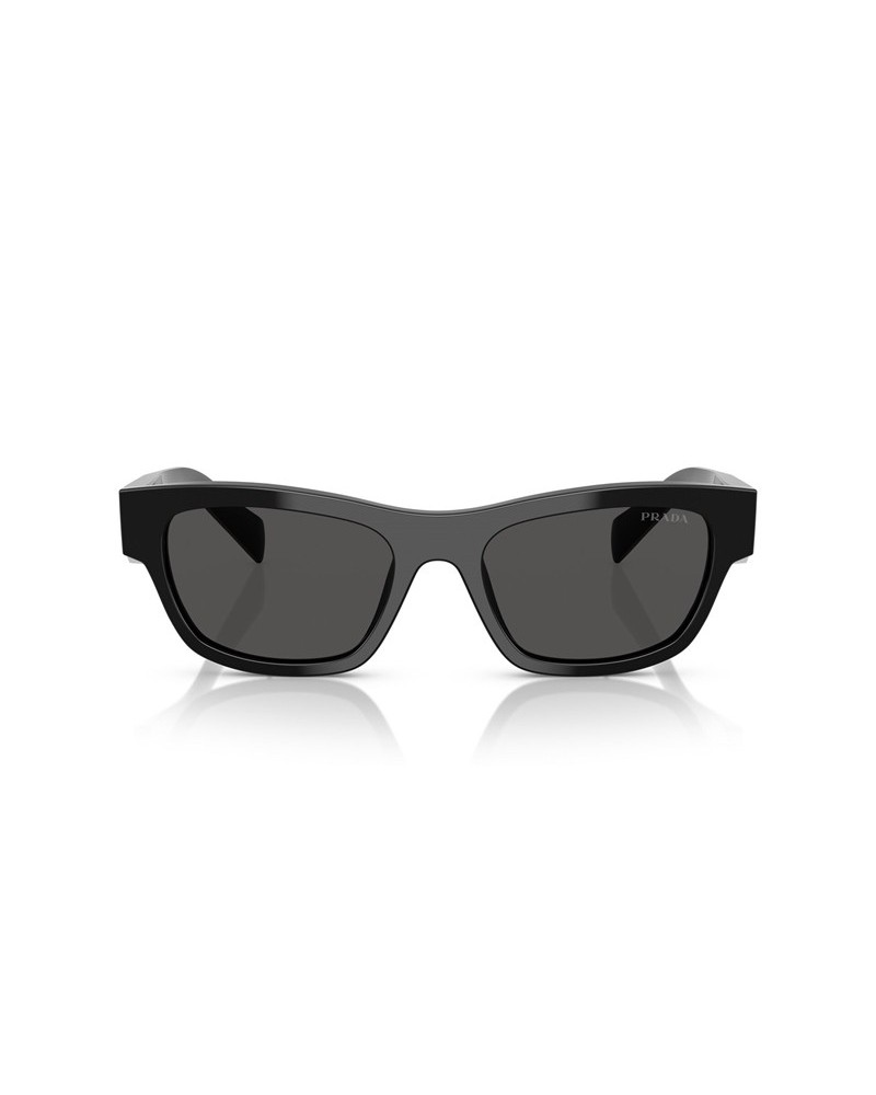Okulary przeciwsłoneczne Prada PR B09S 54 16K08Z Czarne Damskie Motylki