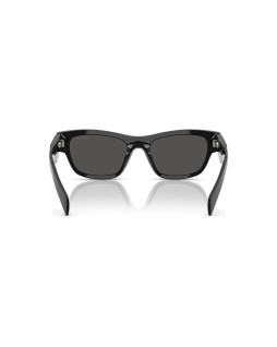 Okulary przeciwsłoneczne Prada PR B09S 54 16K08Z Czarne Damskie Motylki