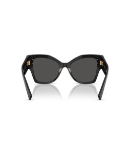 Okulary przeciwsłoneczne Dolce & Gabbana DG 4478 53 501/87 Czarne Damskie Kocie