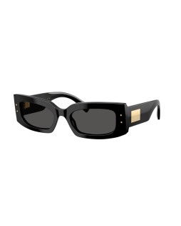 Okulary przeciwsłoneczne Dolce & Gabbana DG 4479 55 501/87 Czarne Damskie Prostokątne