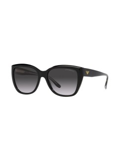 Okulary przeciwsłoneczne Emporio Armani EA 4198 55 50178G Czarne Damskie Kocie
