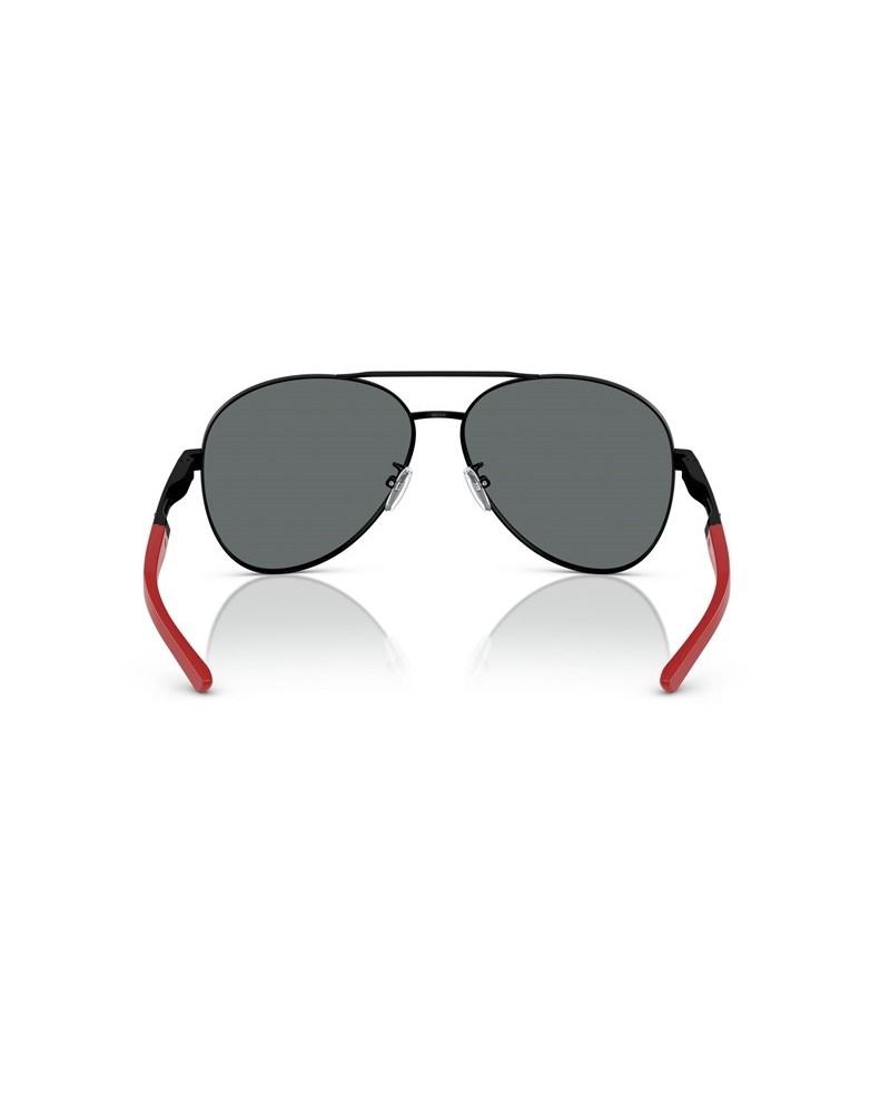 Okulary przeciwsłoneczne Scuderia Ferrari FZ 5002D 60 101/81 Czarne Unisex Aviator