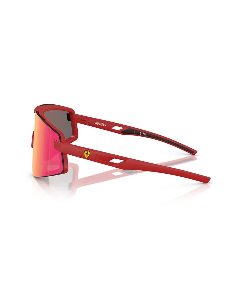 Okulary przeciwsłoneczne Scuderia Ferrari FZ 6009U 47 514/6Q Czerwone Męskie Geometryczne