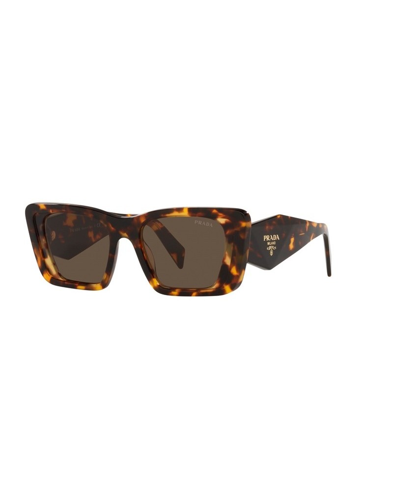 Okulary przeciwsłoneczne Prada PR 08YS 51 01V8C1 Wielokolorowe Damskie Motylki