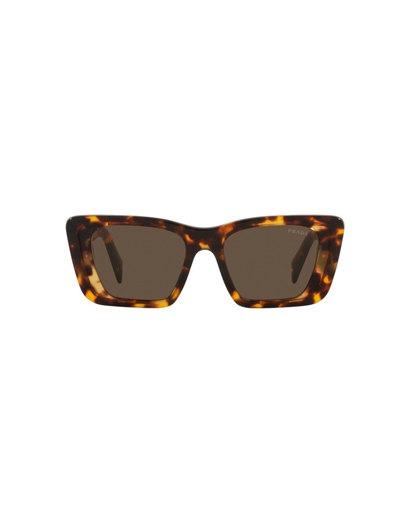 Okulary przeciwsłoneczne Prada PR 08YS 51 01V8C1 Wielokolorowe Damskie Motylki