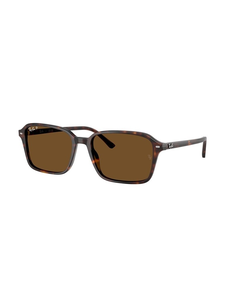 Okulary przeciwsłoneczne Ray-Ban RB 2231 56 902/57 Brązowe Unisex Prostokątne
