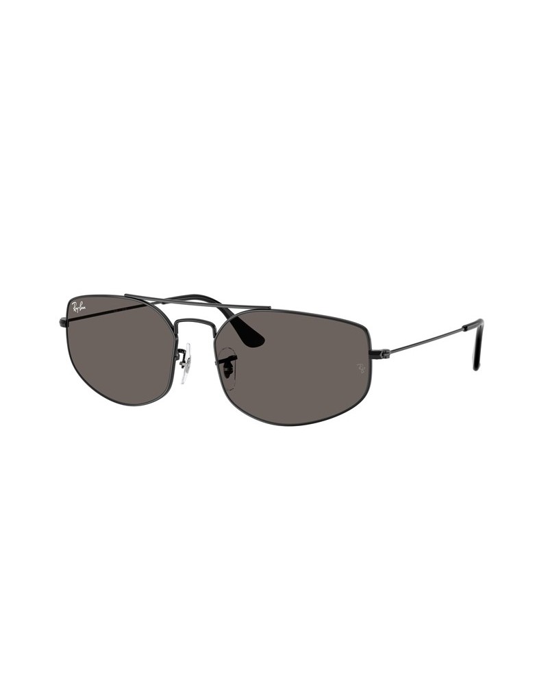 Okulary przeciwsłoneczne Ray-Ban RB 3845 60 002/B1 Czarne Unisex Geometryczne