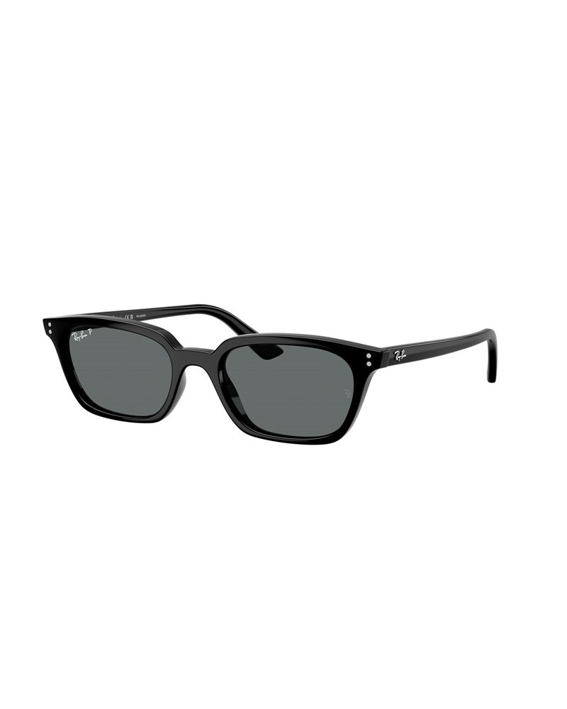 Okulary przeciwsłoneczne Ray-Ban RB 4456 53 667781 Czarne Unisex Prostokątne