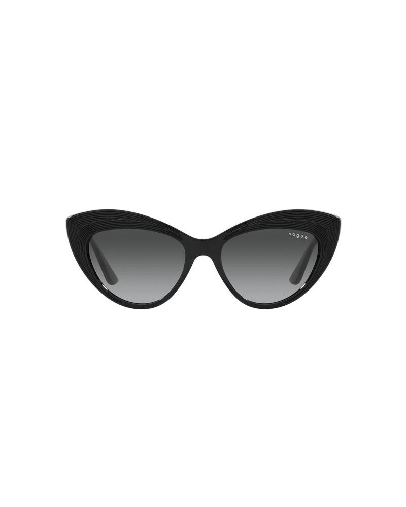 Okulary przeciwsłoneczne Vogue VO 5377S 52 W44/11 Czarne Damskie Kocie
