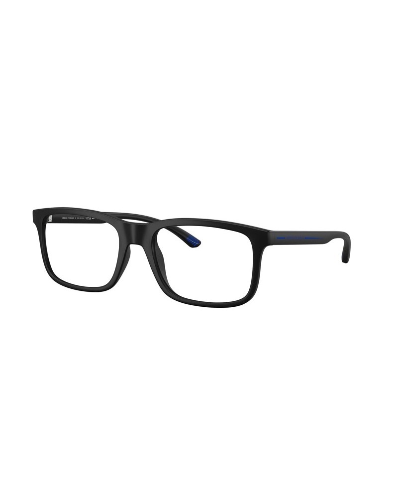 Okulary korekcyjne Armani Exchange AX 3125U 55 8078 Czarne Męskie Prostokątne