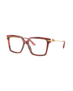 Okulary korekcyjne Dolce & Gabbana DG 3397 56 3444 Brązowe Damskie Prostokątne