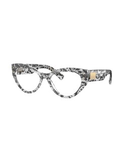 Okulary korekcyjne Dolce & Gabbana DG 3403 54 3287 Czarne Damskie Kocie
