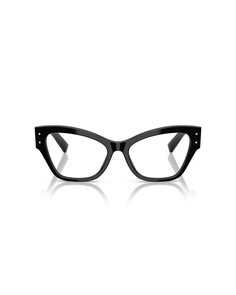 Okulary korekcyjne Dolce & Gabbana DG 3404 54 501 Czarne Damskie Motylki