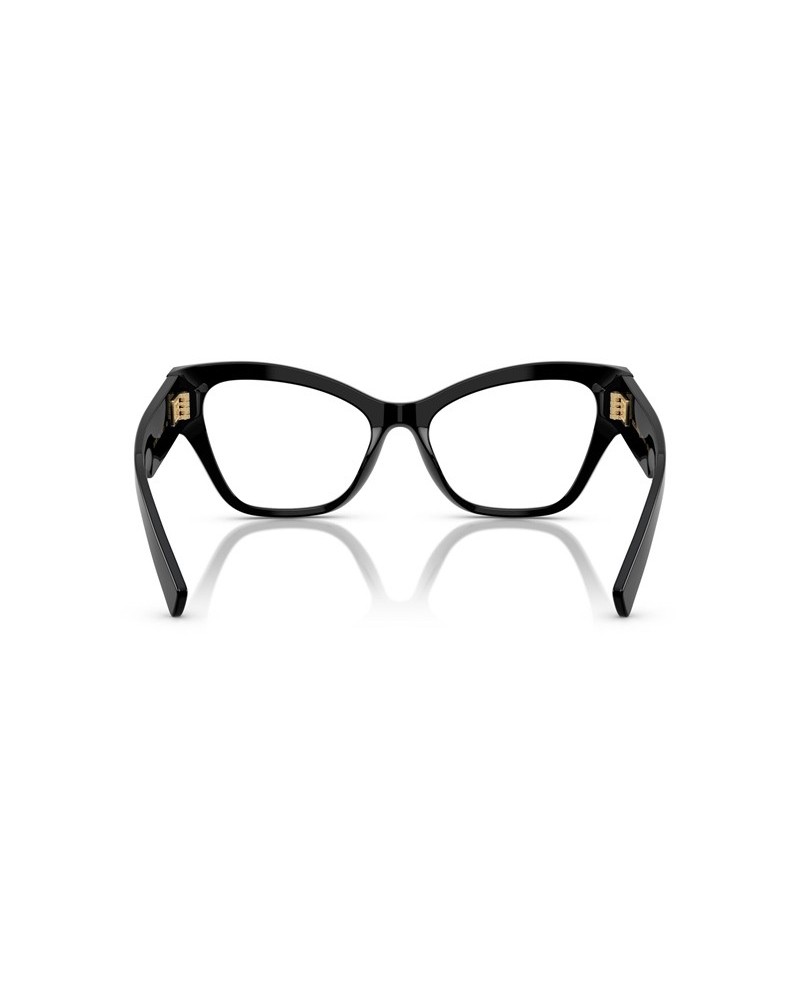 Okulary korekcyjne Dolce & Gabbana DG 3404 54 501 Czarne Damskie Motylki
