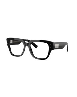 Okulary korekcyjne Dolce & Gabbana DG 3405 54 501 Czarne Męskie Prostokątne