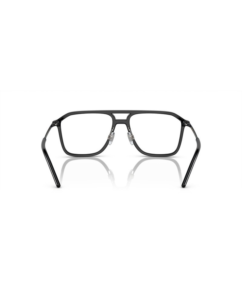 Okulary korekcyjne Dolce & Gabbana DG 5107 55 501 Czarne Męskie Aviator